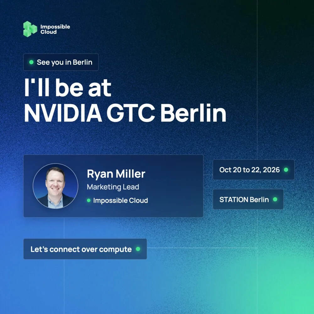 Ryan's NVIDIA GTC Berlin pre-show card